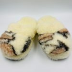 Mīkstas mājas čības no Merino aitas vilnas