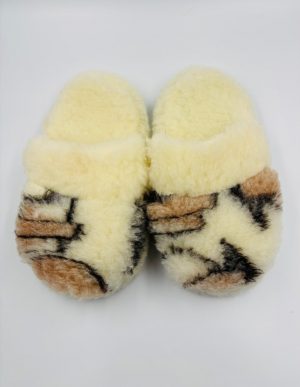 Mīkstas mājas čības no Merino aitas vilnas - Image 2