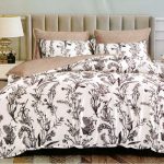 180×200 Gultas veļas komplekts by Milano ar palagu/ 100% kokvilna satīns