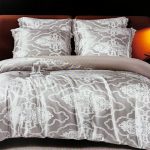 160×200 LUKS Klases Zīda gultas veļas komplekts ar palagu (gaiši pelēks)