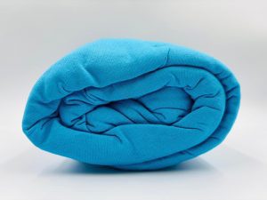 160×200 Trikotāžas palags ar gumiju Jersey 100% kokvilna (tirkīza)