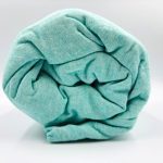 160×200 Trikotāžas palags ar gumiju Jersey 100% kokvilna (gaiši tirkīza)