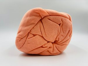 160×200 Trikotāžas palags ar gumiju Jersey 100% kokvilna (gaiši oranžs)