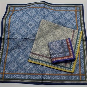 Eleganti vīriešu kabatlakatiņi 43×43 cm (iep.) 3 gb. - Image 5