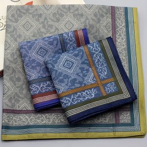 Eleganti vīriešu kabatlakatiņi 43×43 cm (iep.) 3 gb. - Image 6