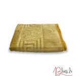 Luks klases vannas dvielis ar Versace simboliku Gold 50×90 cm (vidēja lieluma)