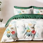 200x220 Gultas veļas komplekts by Milano ar palagu/ 100% kokvilna satīns