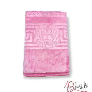 Luks klases vannas dvielis Versece Rose 70×140 cm (liela izmēra)