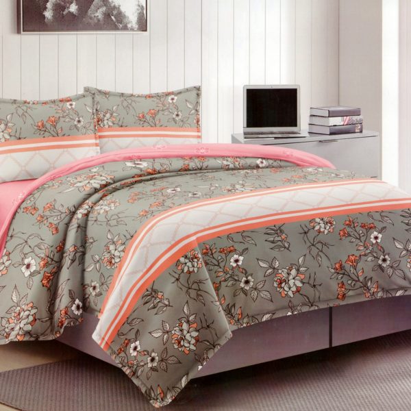200x220 Gultas veļas komplekts by Milano ar palagu/ 100% kokvilna satīns
