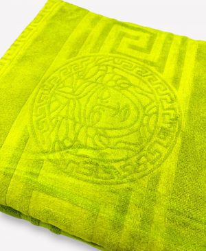 Luks klases vannas dvielis Versece Light Salat 70×140 cm (liela izmēra) - Image 4