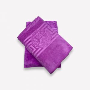 Luks klases vannas dvielis Versece Violet 70×140 cm (liela izmēra) - Image 2