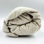 90×200 Trikotāžas palags ar gumiju Jersey 100% kokvilna (gaiši pelēks)