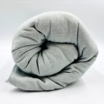 180×200 Trikotāžas palags ar gumiju Jersey 100% kokvilna (zilgaini pelēks)