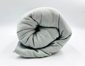 180×200 Trikotāžas palags ar gumiju Jersey 100% kokvilna (zilgaini pelēks)