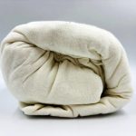 180×200 Trikotāžas palags ar gumiju Jersey 100% kokvilna (balts)