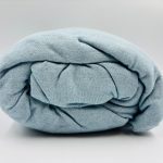 140×200 Trikotāžas palags ar gumiju Jersey 100% KOKVILNA (Gaiši zils)