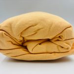 180×200 Trikotāžas palags ar gumiju Jersey 100% kokvilna (oranžs)