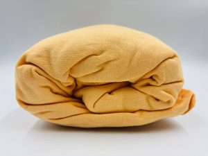 180×200 Trikotāžas palags ar gumiju Jersey 100% kokvilna (oranžs)