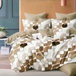 200×220 Gultas veļas komplekts by Luna Home ar palagu/ 100% kokvilna satīns