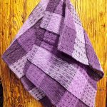 Virtuves dvielis WAFEL Violet