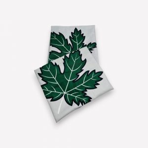 Spilvendrāna 65×65 ar lapam / 100% kokvilna satīns - Image 2