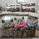 200x220 Gultas veļas komplekts by Milano ar palagu/ 100% kokvilna satīns