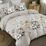 200x220 Gultas veļas komplekts by Milano ar palagu/ 100% kokvilna satīns