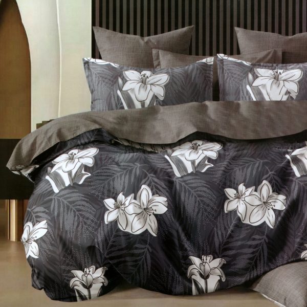 180×200 Gultas veļas komplekts by Milano ar palagu/ 100% kokvilna satīns