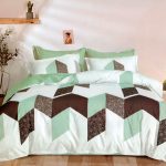 180×200 Gultas veļas komplekts by Milano ar palagu/ 100% kokvilna satīns