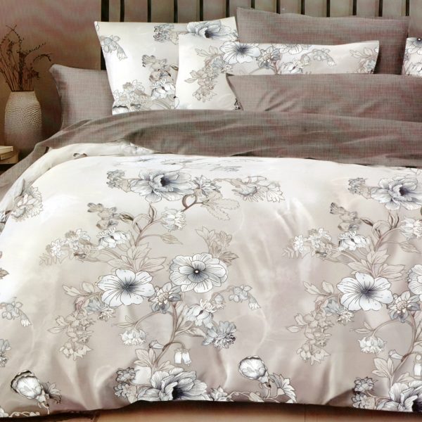 180×200 Gultas veļas komplekts by Milano ar palagu/ 100% kokvilna satīns