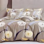140×200 Gultas veļas komplekts by Milano ar palagu/ 100% KOKVILNA SATĪNS