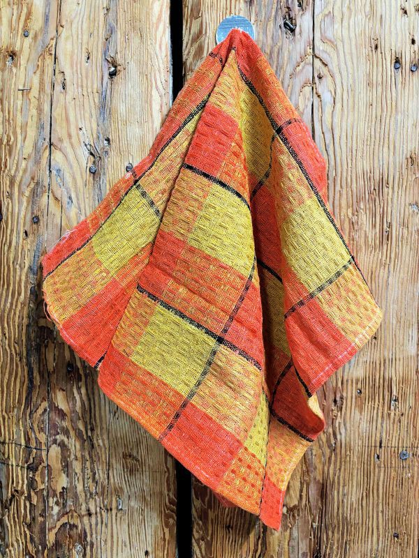 Virtuves dvielis WAFEL Orange - Image 1