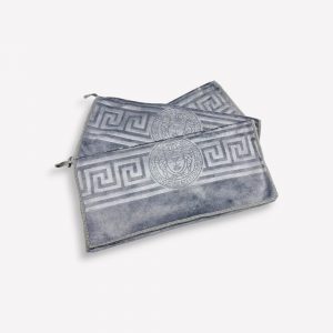 Roku dvielis Versace 35×50 cm Light Grey (gaiši pelēks)