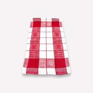 Virtuves dvielis WAFEL Sarkana kafija - Image 3