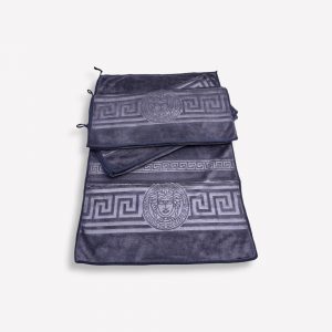 Roku dvielis Versace 35×50 cm Dark Grey - Image 2