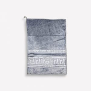 Roku dvielis Versace 35×50 cm Light Grey (gaiši pelēks) - Image 3