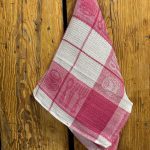 Virtuves dvielis WAFEL Roza kafija