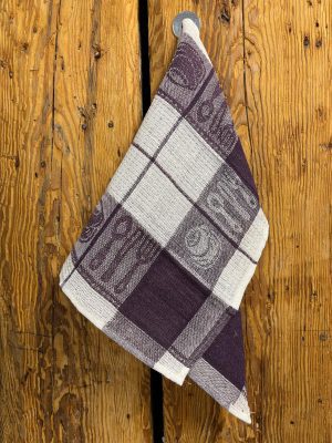 Virtuves dvielis WAFEL Violeta kafija