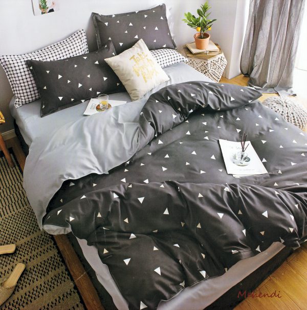 160×200 Gultas veļas komplekts by LUNA HOME / 100% kokvilna satīns (3.daļas) - Image 1
