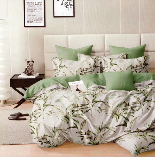 200×220 Gultas veļas komplekts by Luna Home / 100% kokvilna satīns / (3.daļas) spilvendrānas 50×70 - Image 1