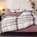 200x220 Gultas veļas komplekts by Milano ar palagu/ 100% kokvilna satīns