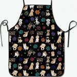 Priekšauts "Es mīlu suņus" 73×95 cm