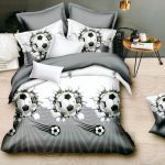 200×220 Gultas veļas komplekts by Luna Home / 100% kokvilna satīns (3.daļas)