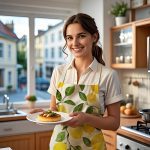 Priekšauts "Citrons" 55×68 cm