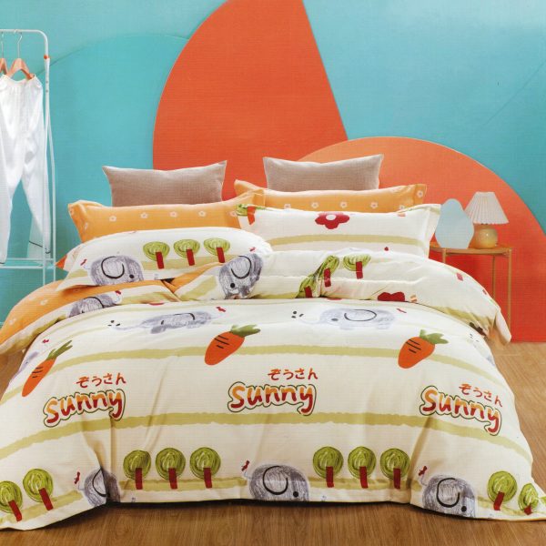 200x220 Segas pārvalks (konverts) Luna Home Textiles Natural / 100% kokvilna