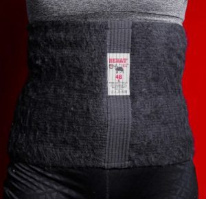 Sildoša josta mugurai un vēderam no suņu vilnas Nebat (Turcija)