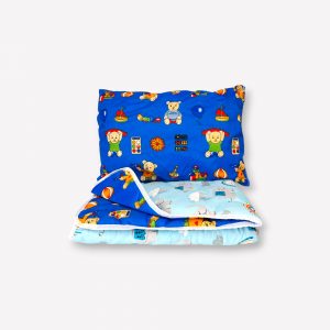 Bērnu sega (100×140)cm + spilvens (40×60)cm