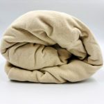 200×220 Trikotāžas palags ar gumiju Jersey (Gaiši bēšs)