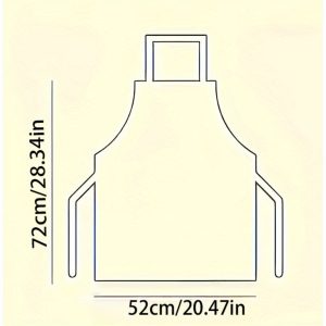 Priekšauts "Es mīlu suņus" 52×72 cm - Image 5