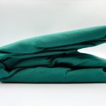 200×220 Palags ar gumiju by Mylano Exclusive Collection /100% KOKVILNA SATĪNS (zaļš)